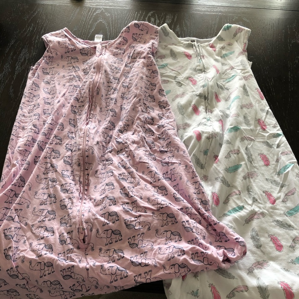 Toddle sleep sack/sleep blanket pack of two